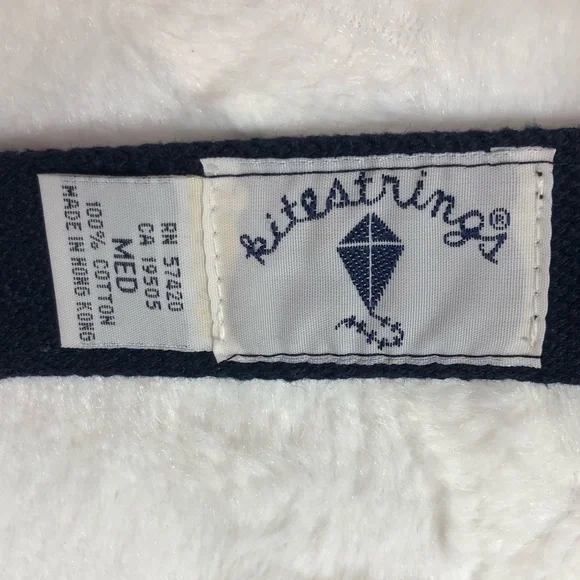 Kitestrings Red Plaid Dress Belt size Medium - Picture 3 of 10